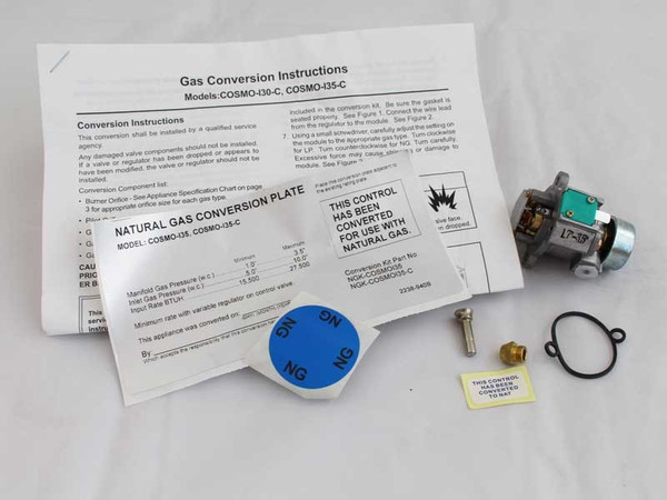 Heat N Glo COSMO-I35-C Conversion Kit - NG (NGK-COSMOI35-C)