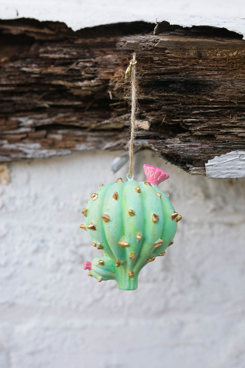 Cactus Resin Ornament - Thumbnail 2