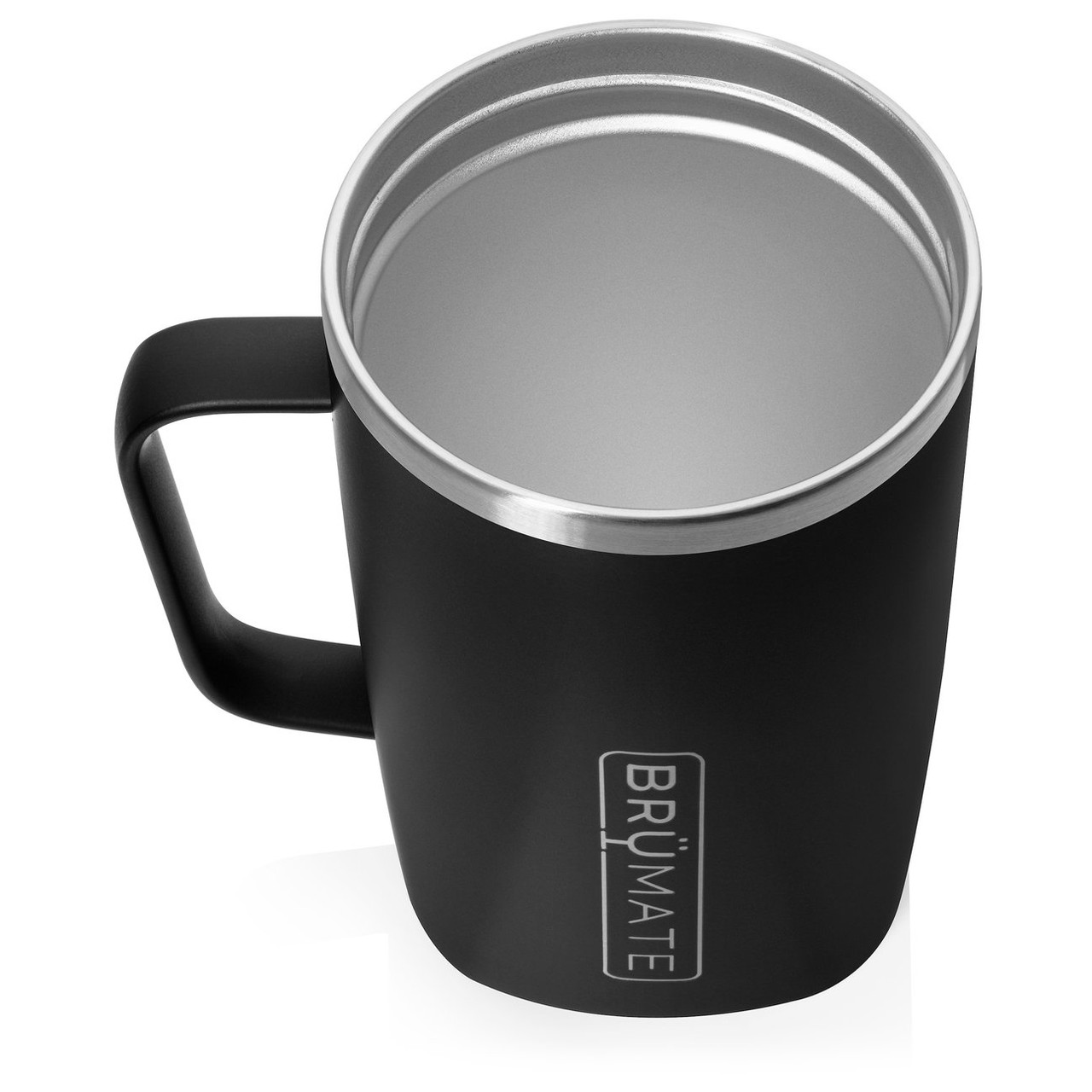 BruMate Toddy 16 oz Matte Black BPA Free Vacuum Insulated Mug