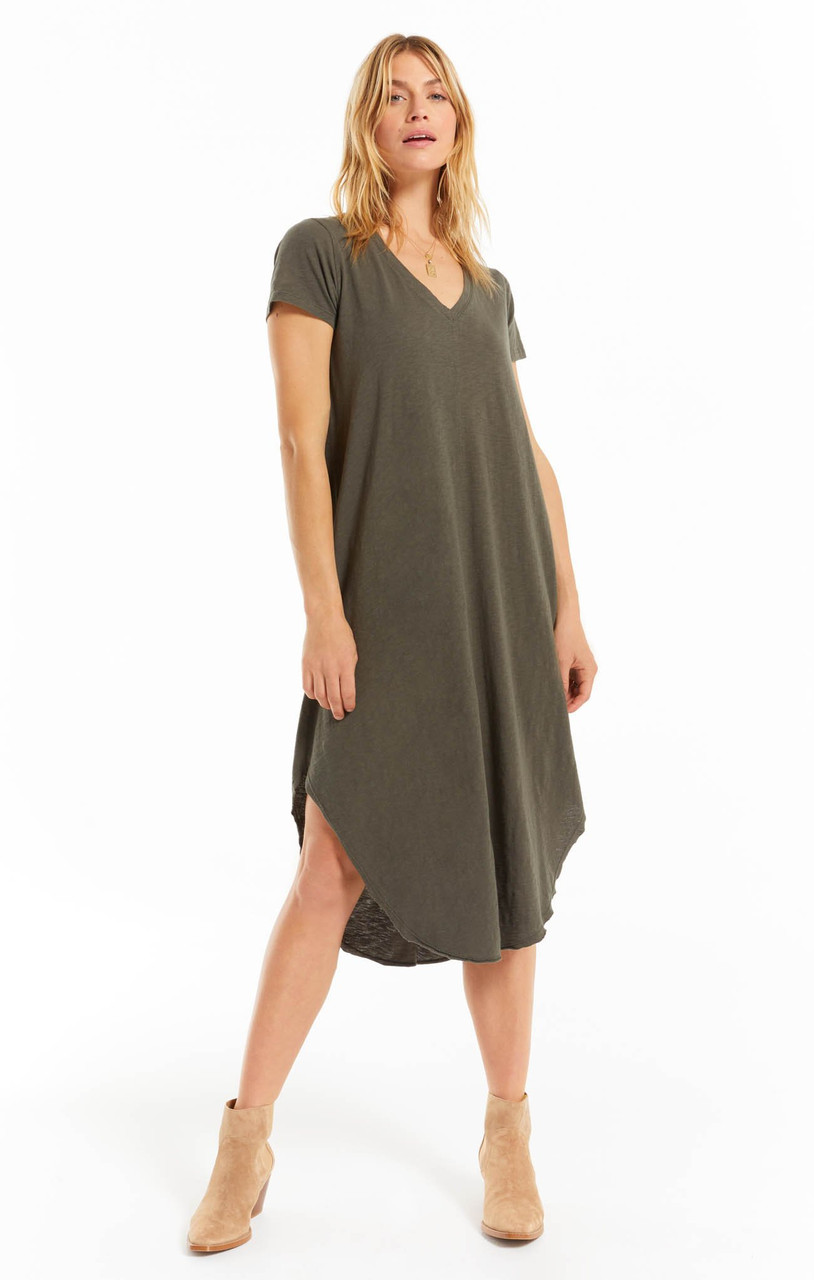 short sleeve reverie dress ZSUPPLY SHORT SLEEVE REVERIE DRESS