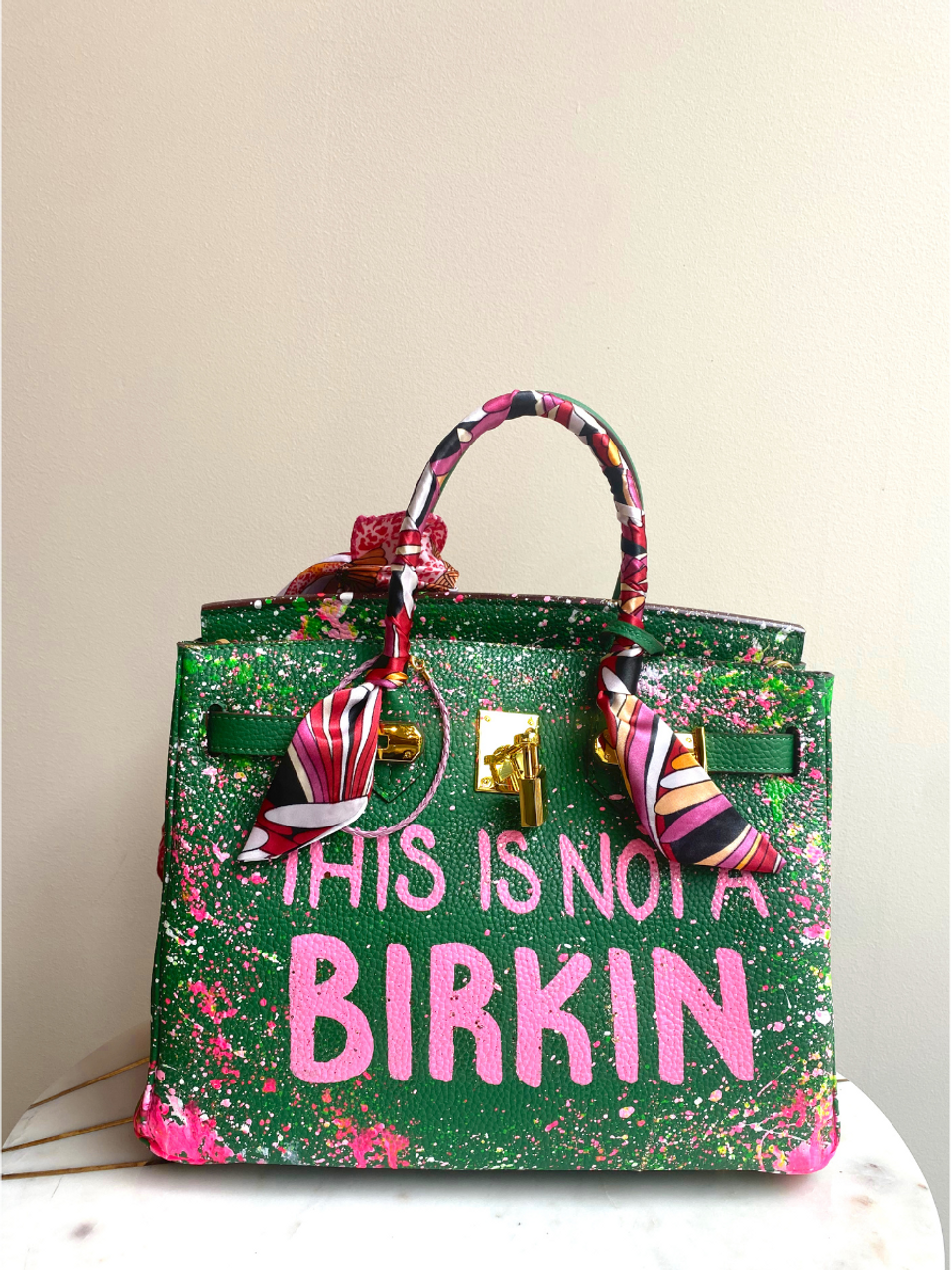 Nwt Anca Barbu Vergan Leather This Is Not A Birkin India