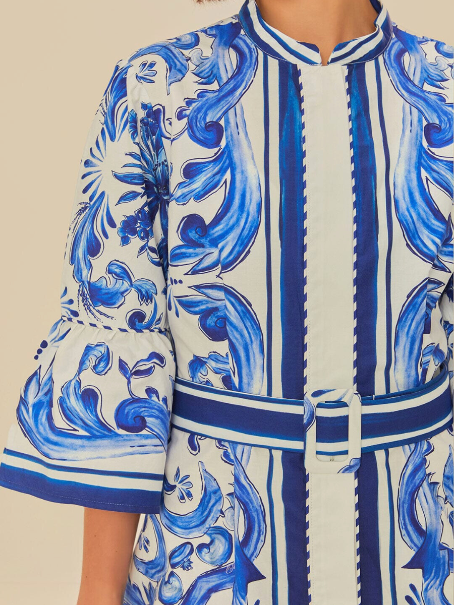 off white garden tiles mini dress Garden Tiles Off White Dress