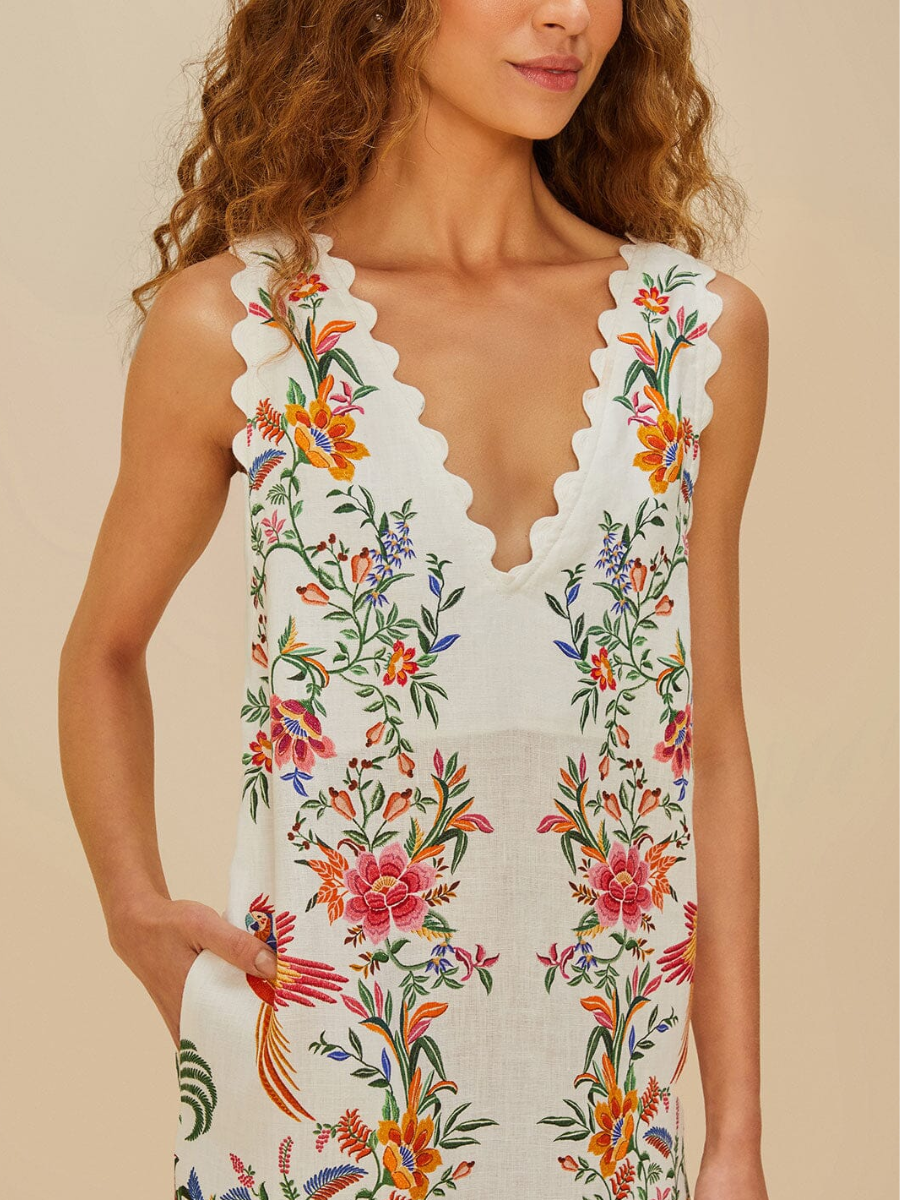 Delicate Forest Maxi Dress - L.A. Green Delicate Forest Maxi Dress - L.A. Green