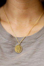 Yochi Coin Necklace 