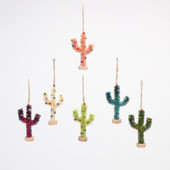 Sisal Cactus Tree Ornament 