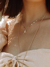 Hopeful Cross Necklace