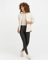 SPANXshape™ Faux Leather Leggings