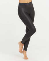 SPANXshape™ Faux Leather Leggings