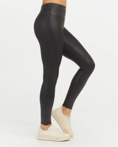 SPANXshape™ Faux Leather Leggings