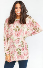 Bonfire Sweater Hydrangea Blooms