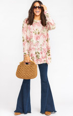 Bonfire Sweater Hydrangea Blooms