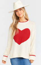 Knit Sweetheart Sweater