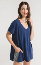 Organic Cotton Side Slit Tunic