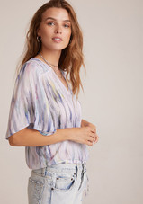 Flutter Sleeve Smocked Top