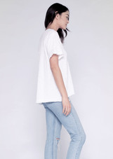 Femme Hi-Lo Placket Tee