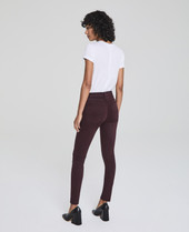 AG Jeans Farrah Skinny Ankle in Boysenberry at L.A. Green