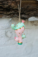 Cactus Resin Ornament