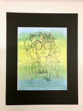 LIbby & Rose Tri Delta print + mat 