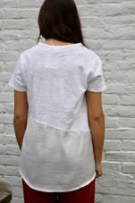 Dylan Slanted Short Sleeve Tee