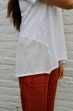 Dylan Slanted Short Sleeve Tee