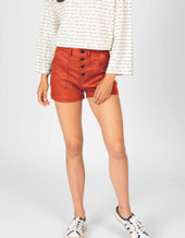 Button Front Short