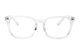 Clear Classic Rectangle Horn Rimmed Blue Light Blocker Glasses