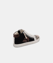 Zonya Black High-Top Sneaker