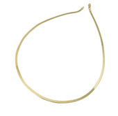 Herringbone Necklace gold