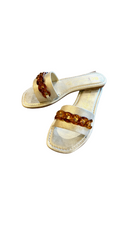 Appearance Gold & Tortoise Slide Flat  