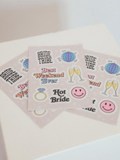 Bridal Sticker Sheet 