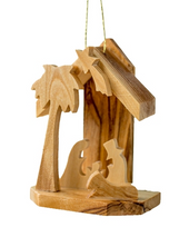 Mini Grotto Ornament with Holy Family 