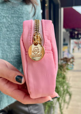 Small Cosmetic Pouch- Pink
