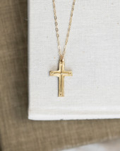 Titus 3:4 Cross Necklace