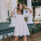 Meet Me in Mykonos Mini Dress