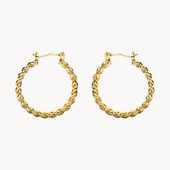 Savannah Gold Hoop