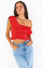 Leni Ruffle Top