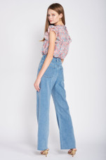 Adelina Floral Print Top