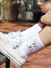 Sorority Crew Socks