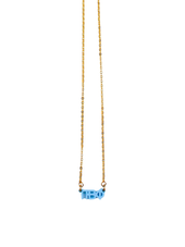 Sorority Acrylic Pendant Necklace
