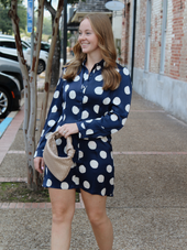 Coffee In Paris Shirt Mini Dress