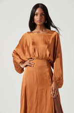 Marin Dolman Sleeve Midi Dress