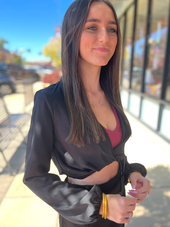 Emery Twist Front Top