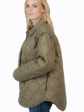 Quilted Flight Coat