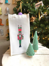 Wine Bag- Champagne Nutcracker