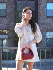 Soft Vegan Leather Tunic
