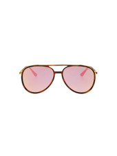 Fulton Aviator Tort/Pink Sunglasses 