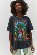 Jimi Hendrix Psychedelic Nouveau Merch Tee