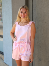 Sorority Satin PJ Set