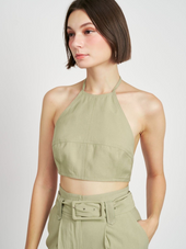 Aubin Cropped Halter