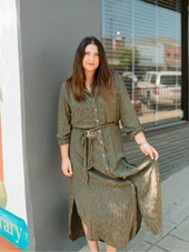 Flowy Hem Maxi Dress